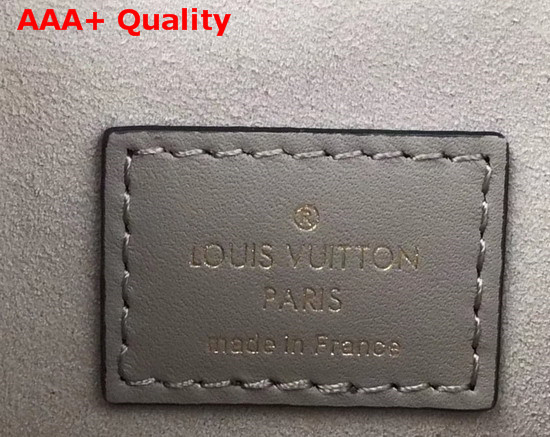 Louis Vuitton Dauphine MM Galet Gray Smooth Calf Leather M55835 Replica