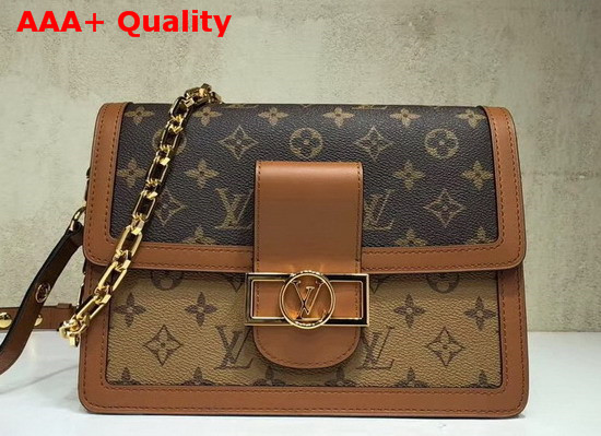 Louis Vuitton Dauphine MM Monogram and Monogram Reverse Canvas M44391 Replica