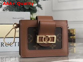 Louis Vuitton Dauphine Multicartes Monogram Canvas and Cowhide Leather Replica