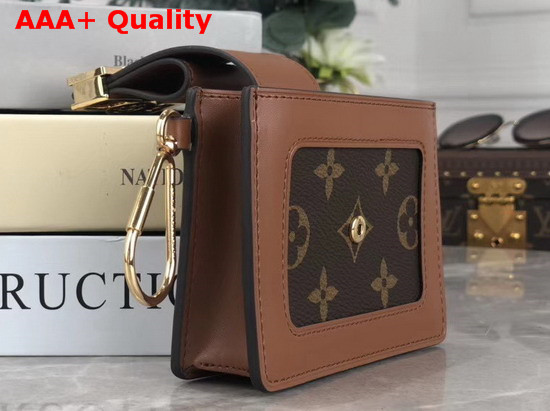 Louis Vuitton Dauphine Multicartes Monogram Canvas and Cowhide Leather Replica