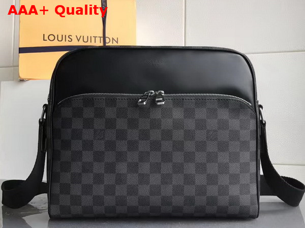 Louis Vuitton Dayton Reporter MM Damier Graphite Canvas N41409 Replica