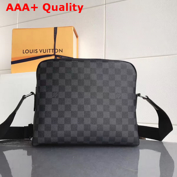 Louis Vuitton Dayton Reporter PM Damier Graphite Canvas N41408 Replica