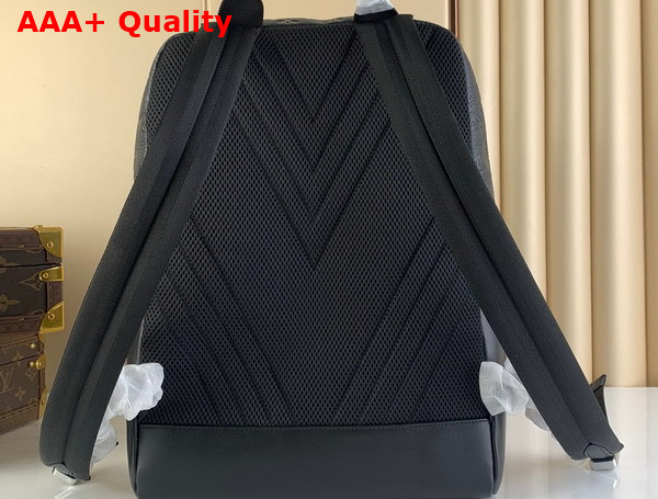 Louis Vuitton Dean Backpack Gray Taurillon Cowhide Leather M59924 Replica