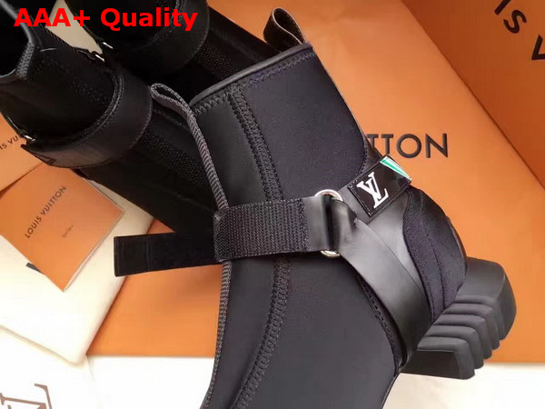 Louis Vuitton Deep Sea Ankle Boot Noir Replica