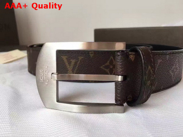 Louis Vuitton Detroit Belt 35mm Monogram Canvas Replica