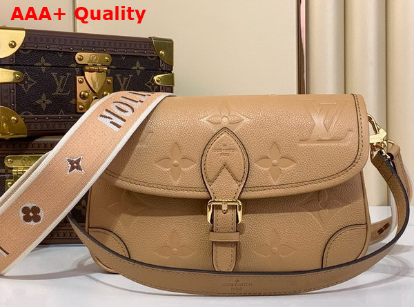 Louis Vuitton Diane Handbag in Arizona Monogram Empreinte Leather M11817 Replica