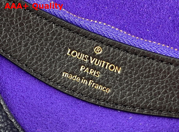 Louis Vuitton Diane Satchel in Black Monogram Empreinte Leather M46386 Replica