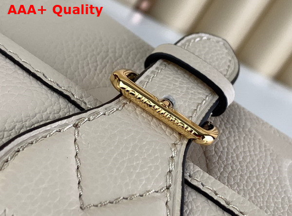 Louis Vuitton Diane Satchel in Creme Monogram Empreinte Leather M46388 Replica