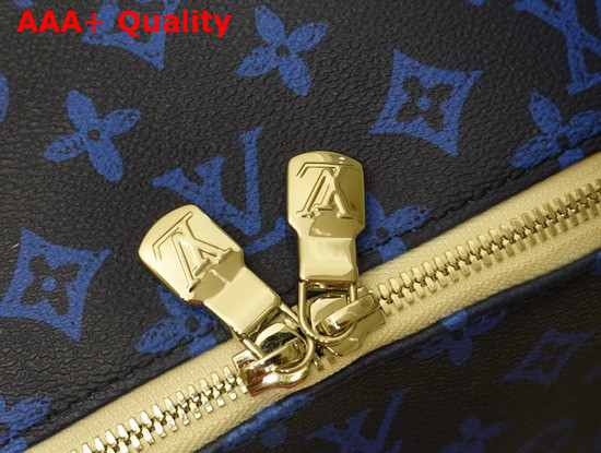 Louis Vuitton Discovery Backpack Blue Monogram Canvas Replica