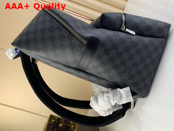 Louis Vuitton Discovery Backpack Damier Graphite Canvas with the Pastel Tones of the Giraffe Elephant and Tiger N45275 Replica