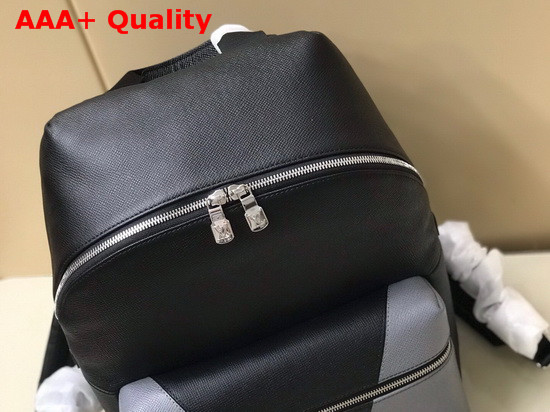 Louis Vuitton Discovery Backpack Gray Monochrome Taiga Leather M30728 Replica