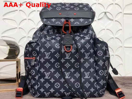 Louis Vuitton Discovery Backpack Monogram Upside Down Canvas M43693 Replica