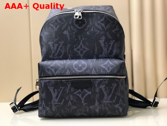 Louis Vuitton Discovery Backpack PM Monogram Pastel Noir Coated Canvas M57274 Replica