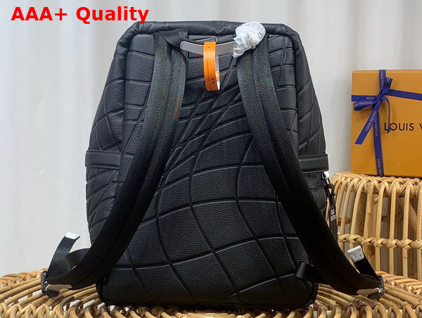 Louis Vuitton Discovery Backpack in Black Taurillon Calf Leather Celebrating the 2022 FIFA World Cup M21391 Replica