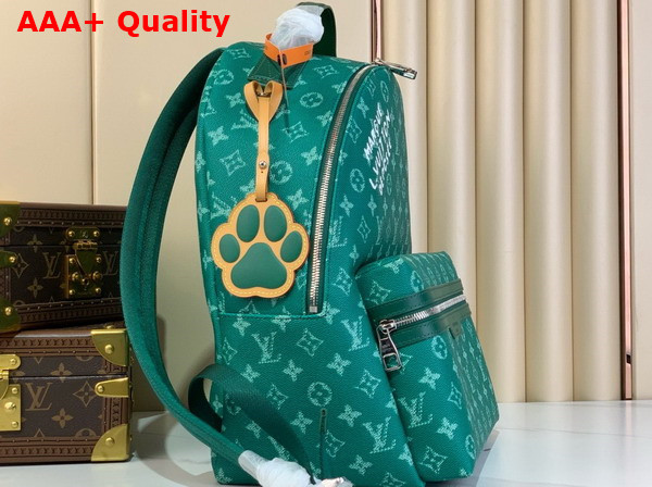 Louis Vuitton Discovery Backpack in Green Monogram Canvas Replica