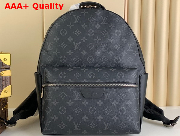 Louis Vuitton Discovery Backpack in Monogram Eclipse Coated Canvas Replica