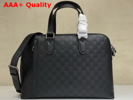 Louis Vuitton Discovery Briefcase Damier Infini Cowhide Leather Replica