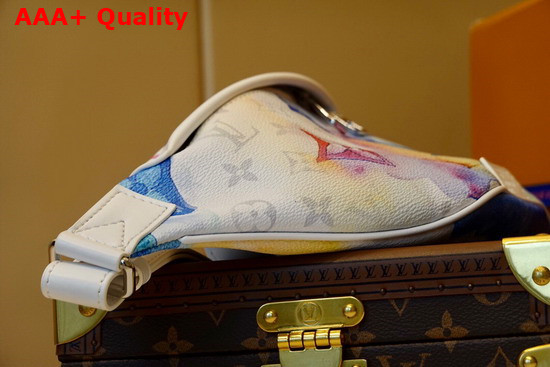 Louis Vuitton Discovery Bumbag PM Colorful Pastel Monogram Watercolor Multico Canvas M45759 Replica