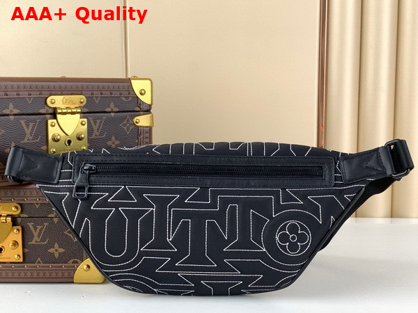 Louis Vuitton Discovery Bumbag in Black Nylon M21427 Replica