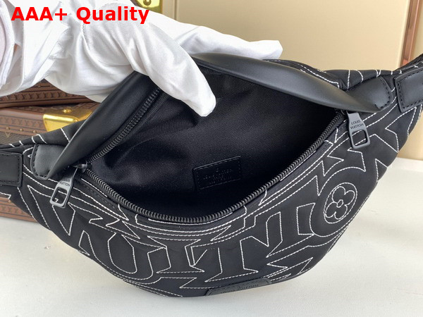 Louis Vuitton Discovery Bumbag in Black Nylon M21427 Replica