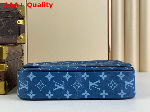 Louis Vuitton District PM Messenger Bag in Atlantic Blue Monogram Coated Canvas M23785 Replica