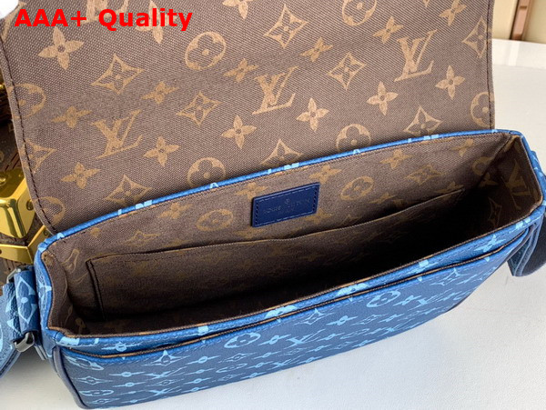 Louis Vuitton District PM Messenger Bag in Atlantic Blue Monogram Coated Canvas M23785 Replica