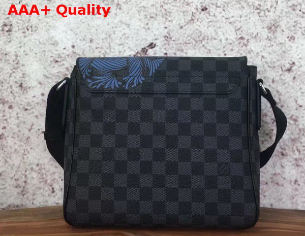 Louis Vuitton District PM in Damier Graphite Canvas Decorated with Rope Pattern N41714 Replica