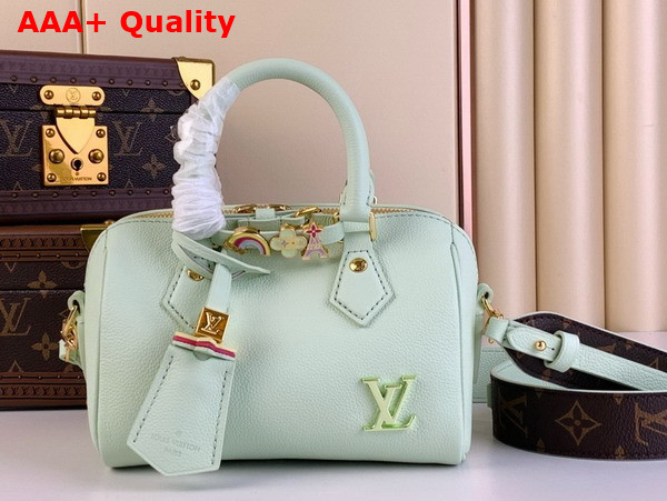 Louis Vuitton Diy Speedy 18 Bag Matcha Calfskin Leather M24605 Replica