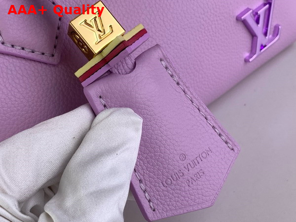 Louis Vuitton Diy Speedy 18 Bag in Wisteria Calfskin Leather M24598 Replica