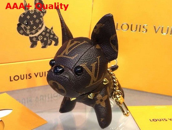 Louis Vuitton Dog Bag Charm and Key Holder Monogram Replica