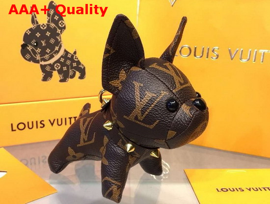 Louis Vuitton Dog Bag Charm and Key Holder Monogram Replica