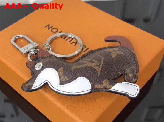 Louis Vuitton Dog Bag Charm and Key Holder Replica