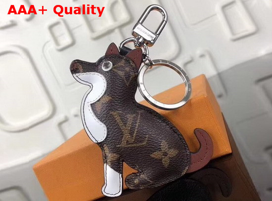 Louis Vuitton Dog Bag Charm and Key Holder Replica