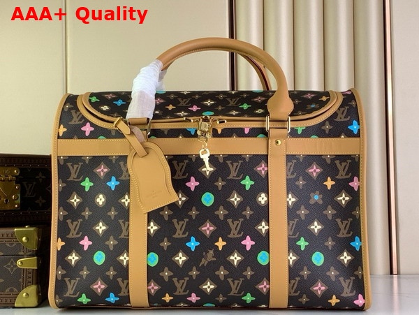 Louis Vuitton Dog Bag in Chocolate Monogram Craggy Coated Canvas M47066 Replica