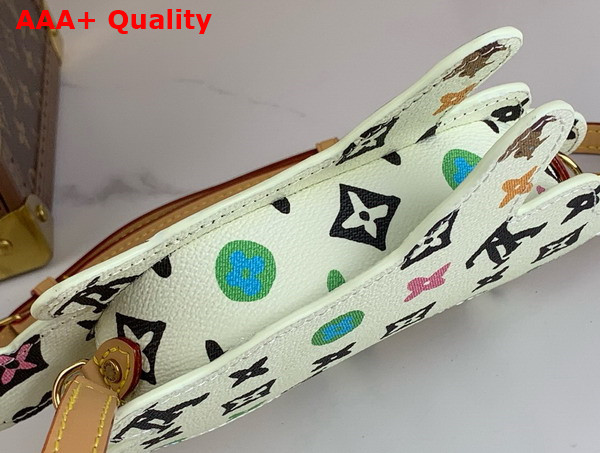 Louis Vuitton Dog On Strap Wearable Wallet in Vanilla Monogram Craggy Coated Canvas Monogram Replica