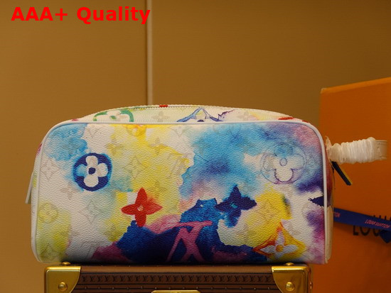 Louis Vuitton Dopp Kit Monogram Watercolor Multicolor Coated Canvas M80500 Replica