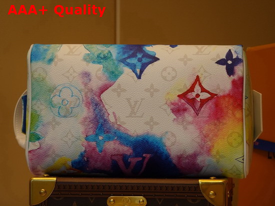 Louis Vuitton Dopp Kit Monogram Watercolor Multicolor Coated Canvas M80500 Replica