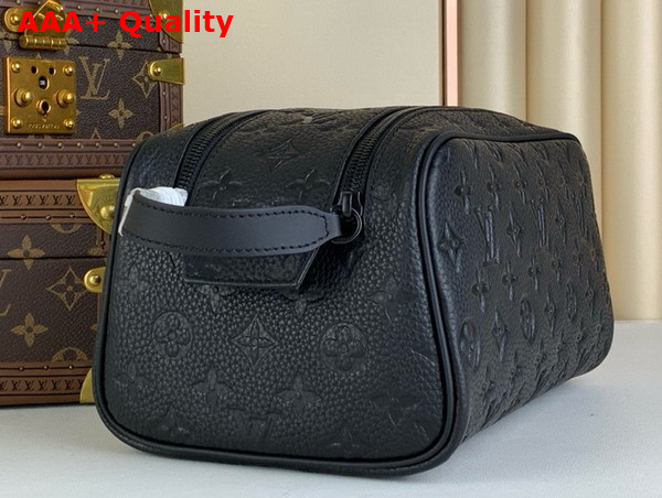 Louis Vuitton Dopp Kit in Black Taurillon Monogram Leather M59478 Replica