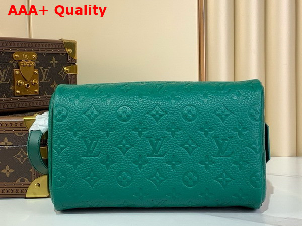 Louis Vuitton Dopp Kit in Borneo Green Taurillon Monogram Embossed Cowhide Leather M12863 Replica