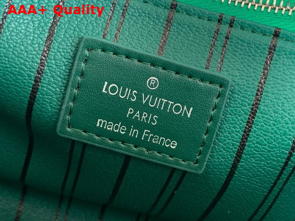 Louis Vuitton Dopp Kit in Borneo Green Taurillon Monogram Embossed Cowhide Leather M12863 Replica