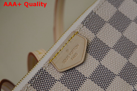 Louis Vuitton Double Zip Pochette Damier Azur Canvas N60460 Replica