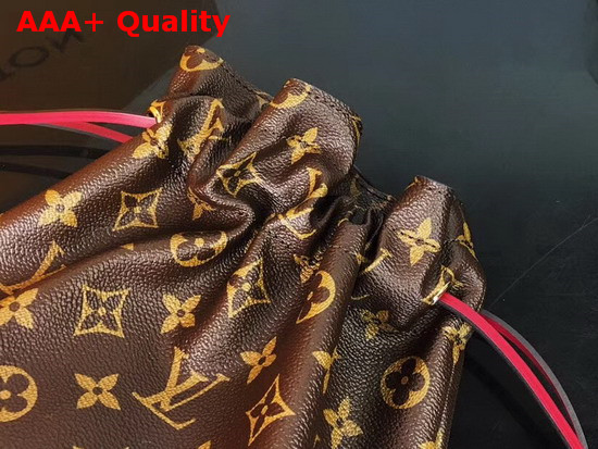 Louis Vuitton Drawstring Pouch Monogram Canvas Replica