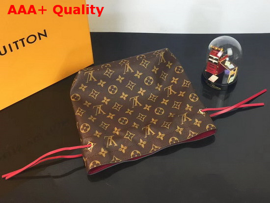 Louis Vuitton Drawstring Pouch Monogram Canvas Replica