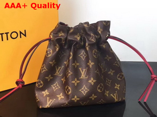 Louis Vuitton Drawstring Pouch Monogram Canvas Replica