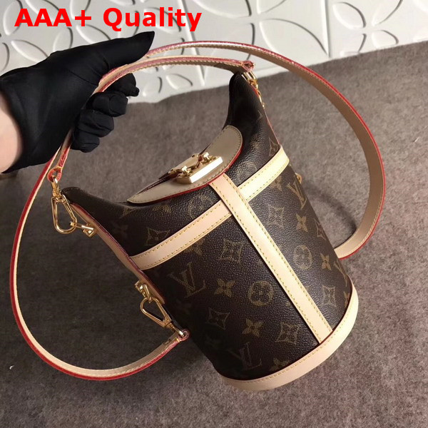 Louis Vuitton Duffle Bag Monogram Coated Canvas M43587 Replica