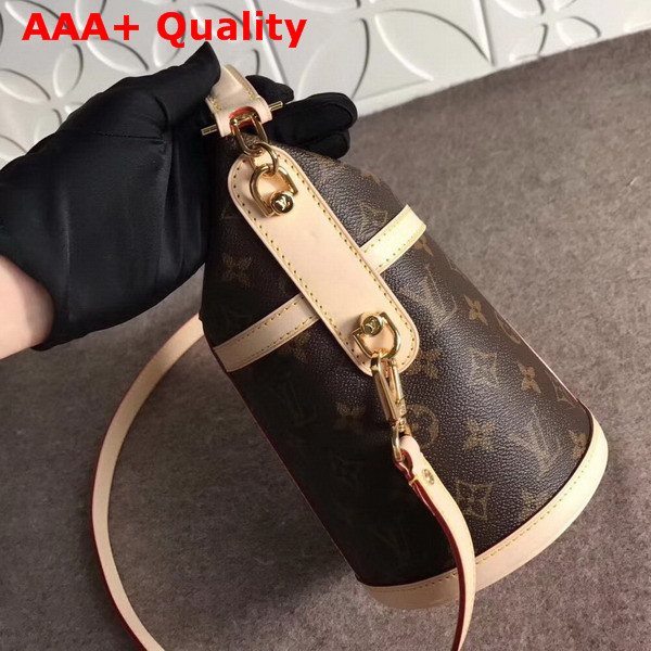 Louis Vuitton Duffle Bag Monogram Coated Canvas M43587 Replica