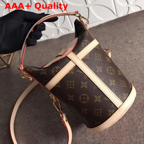 Louis Vuitton Duffle Bag Monogram Coated Canvas M43587 Replica