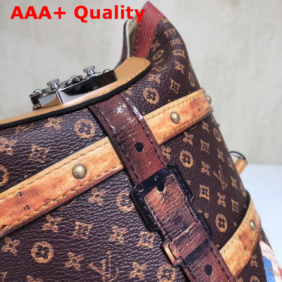 Louis Vuitton Duffle Bag Transformed Monogram Coated Canvas and Calf Leather Exterior M52276 Replica