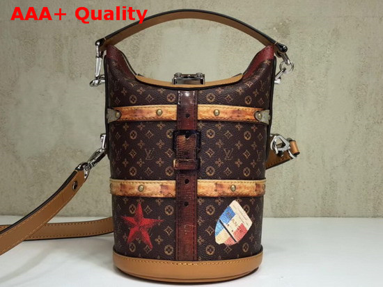 Louis Vuitton Duffle Bag Transformed Monogram Coated Canvas and Calf Leather Exterior M52276 Replica