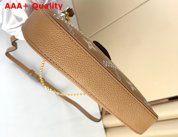 Louis Vuitton Easy Pouch On Strap Monogram Empreinte Arizona Beige Creme Beige M81137 Replica